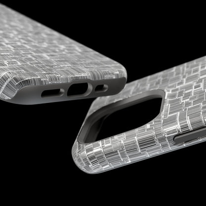 Barcode Collage Phone Case - Magnetic Impact-Resistant Phone Case