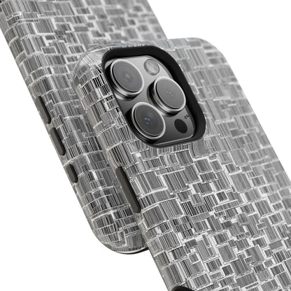 Barcode Collage Phone Case - Magnetic Impact-Resistant Phone Case