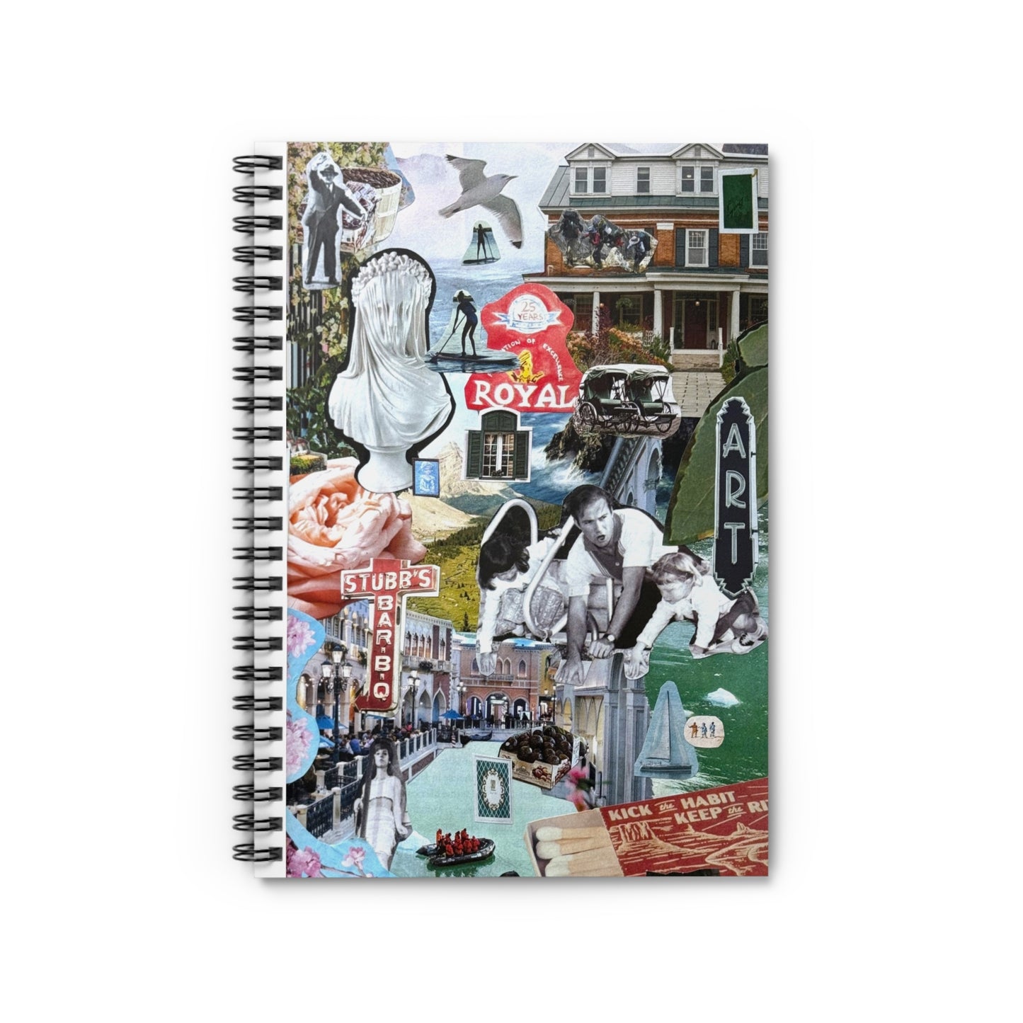 Matchbox Cottage | Spiral Notebook