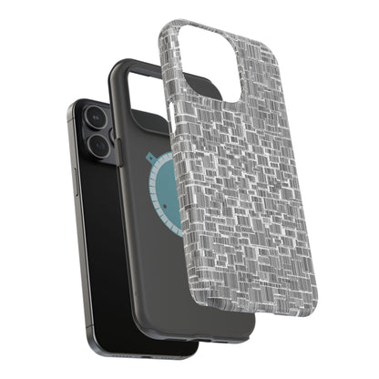 Barcode Collage Phone Case - Magnetic Impact-Resistant Phone Case