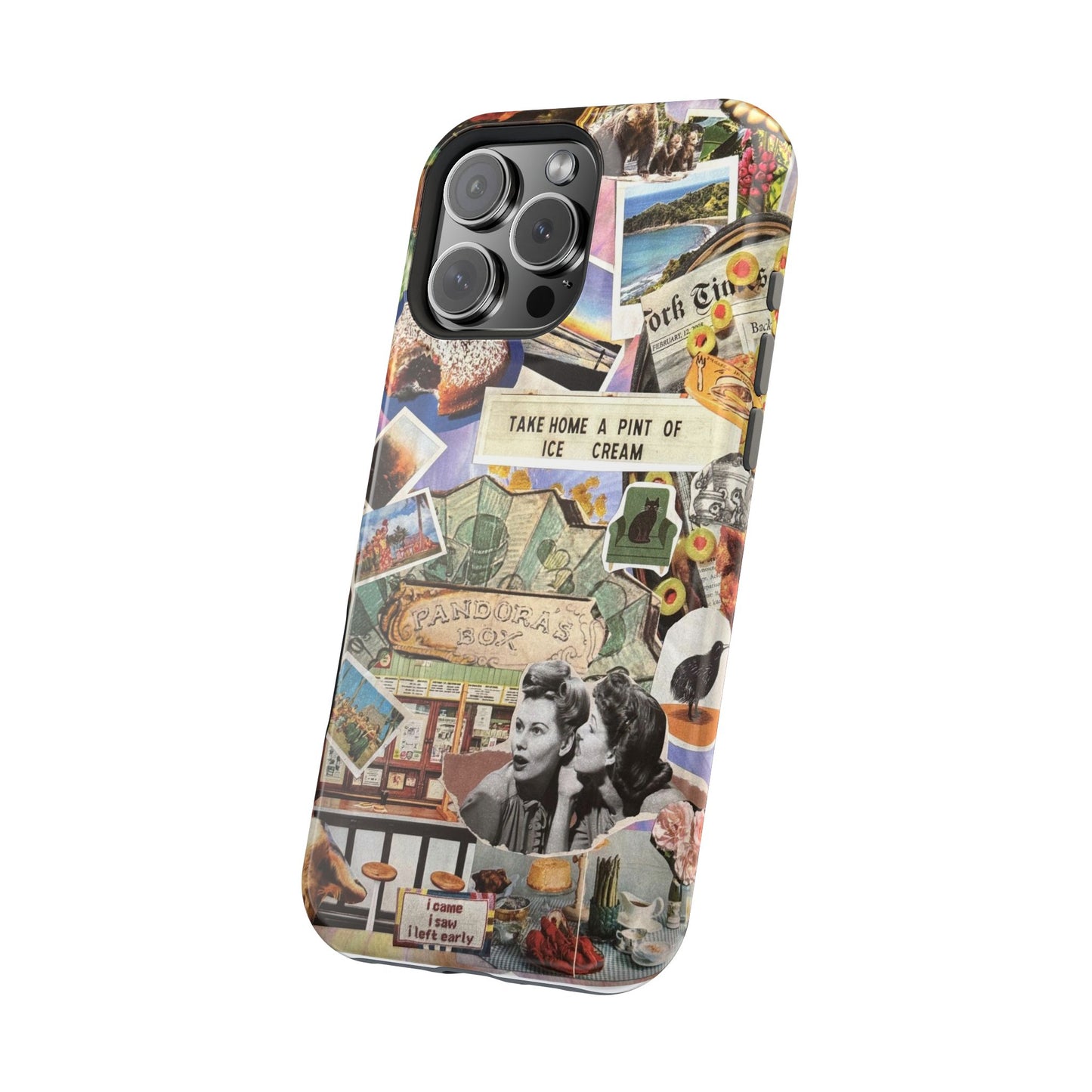 Pint of Ice Cream | Collage Phone Case