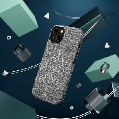 Barcode Collage Phone Case - Magnetic Impact-Resistant Phone Case