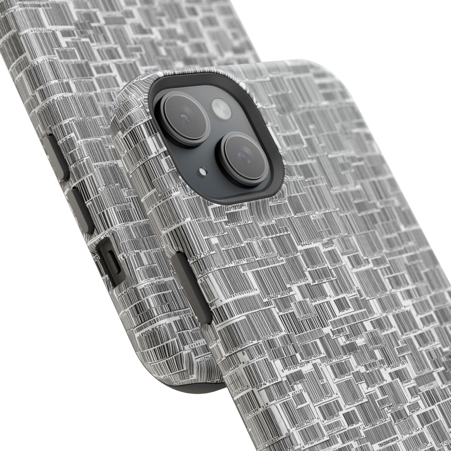 Barcode Collage Phone Case - Magnetic Impact-Resistant Phone Case