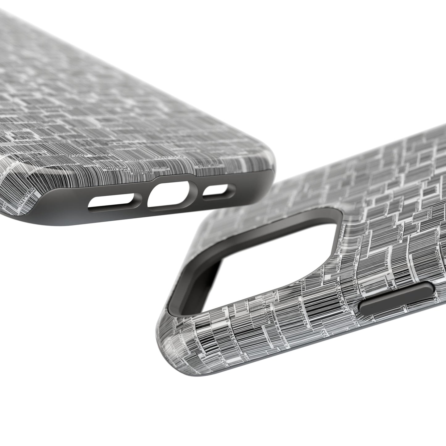 Barcode Collage Phone Case - Magnetic Impact-Resistant Phone Case